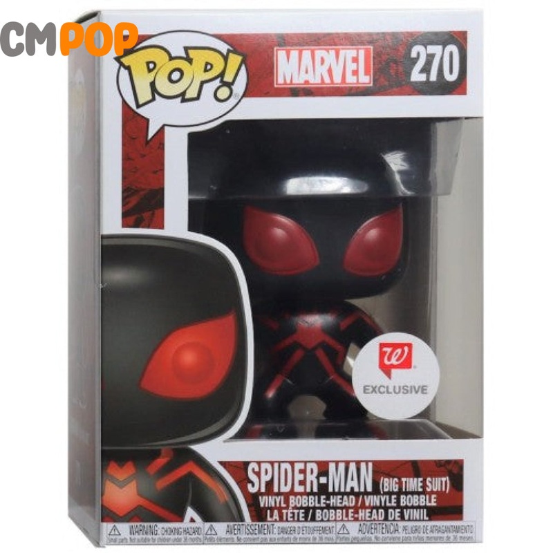 Spider-Man (Big Time Suit) - #270 - Funko Pop!  - Marvel - Walgreens Exclusive
