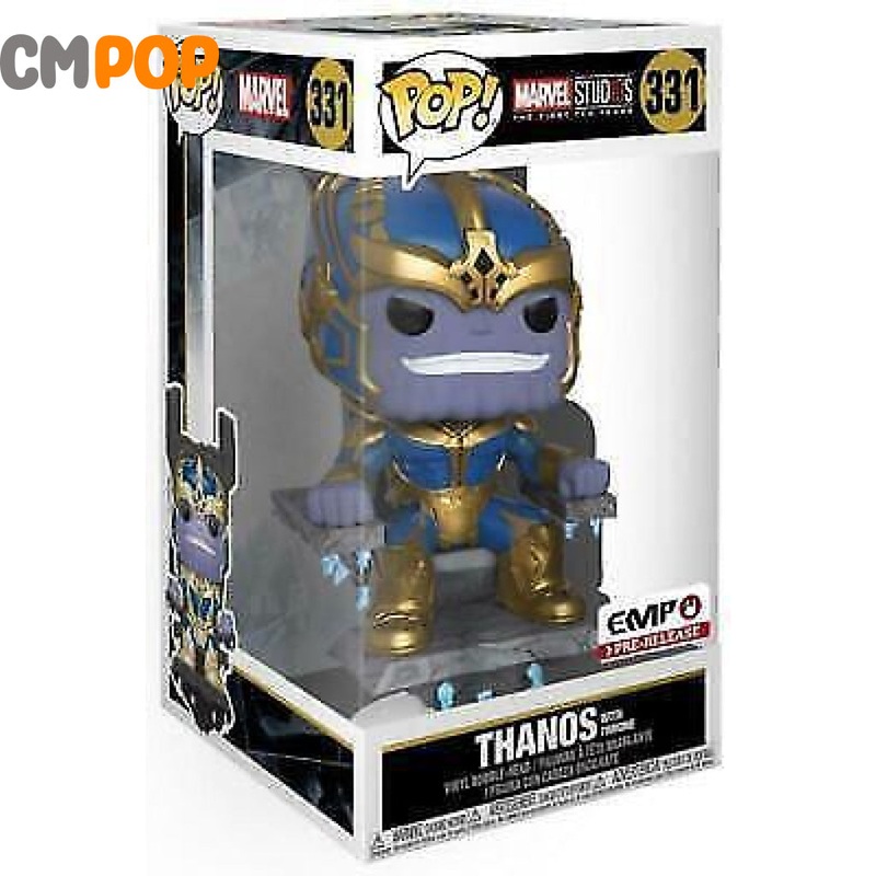 Thanos with throne - #331 - Funko Pop! - Marvel Studios - The First 10 years - EMP Pre-Release