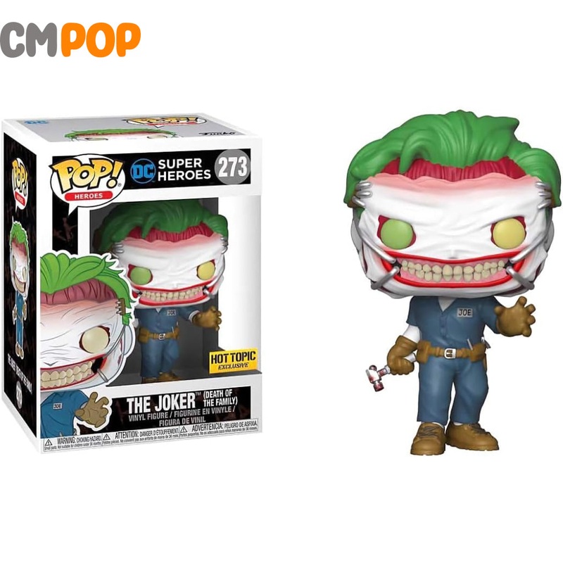 The Joker (Death of the family ) - #273 - Funko Pop! - Heros  - DC Super Heros - Hot Topic Exclusive