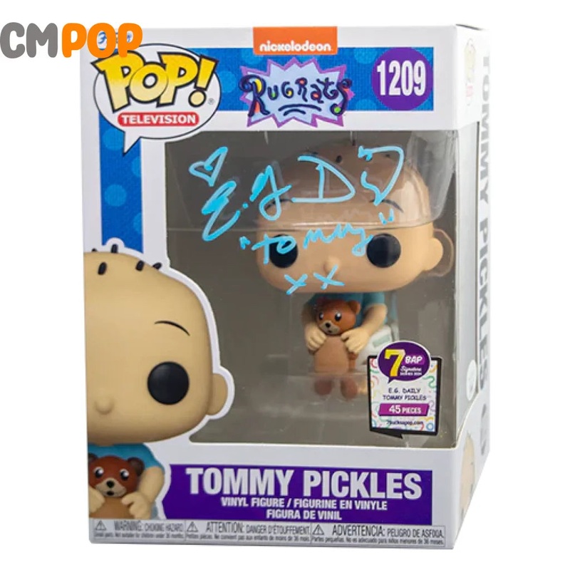 Tommy Pickles - #1209 - Funko Pop! - Television - Rugrats - Signed by E.G Daily (45 Pcs) - Certified Pop!
