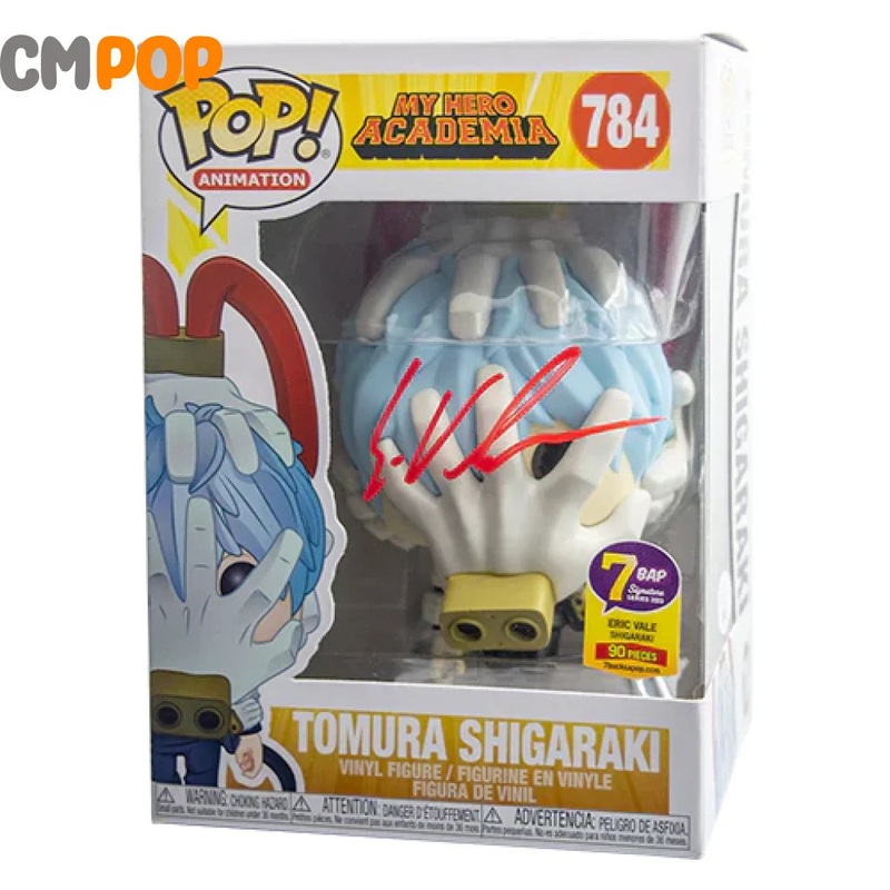 Tomura Shigaraki - #784 - Funko Pop! - Animation - My Hero Academia - Signed by Eric Vale ( 90 Pcs) - Certified Pop!