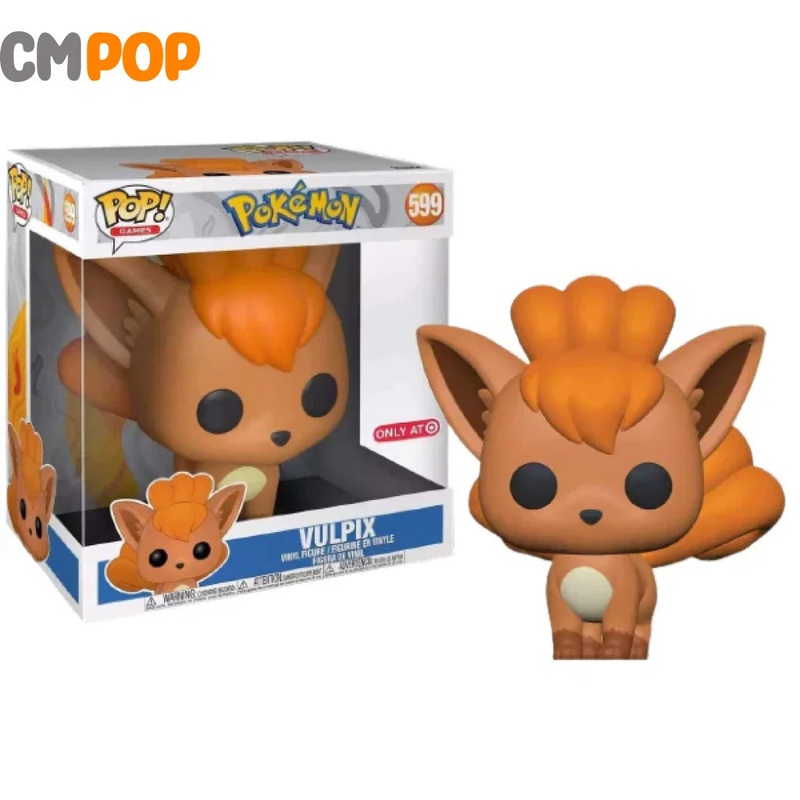 Vulpix - #599 - Funko Pop!  - Games -  Pokmon - Target Exclusive - Jumbo