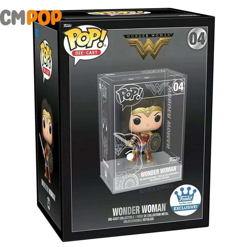 Wonder Woman - #04 - Funko Pop! - Die-Cast - Marvel - Wonder Woman