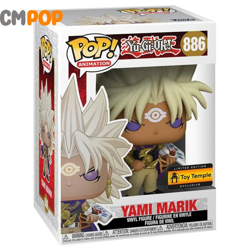 Yami Marik - #886 - Funko Pop! - Animation -  Yu-Gi-Oh - Toy Temple Exclusive