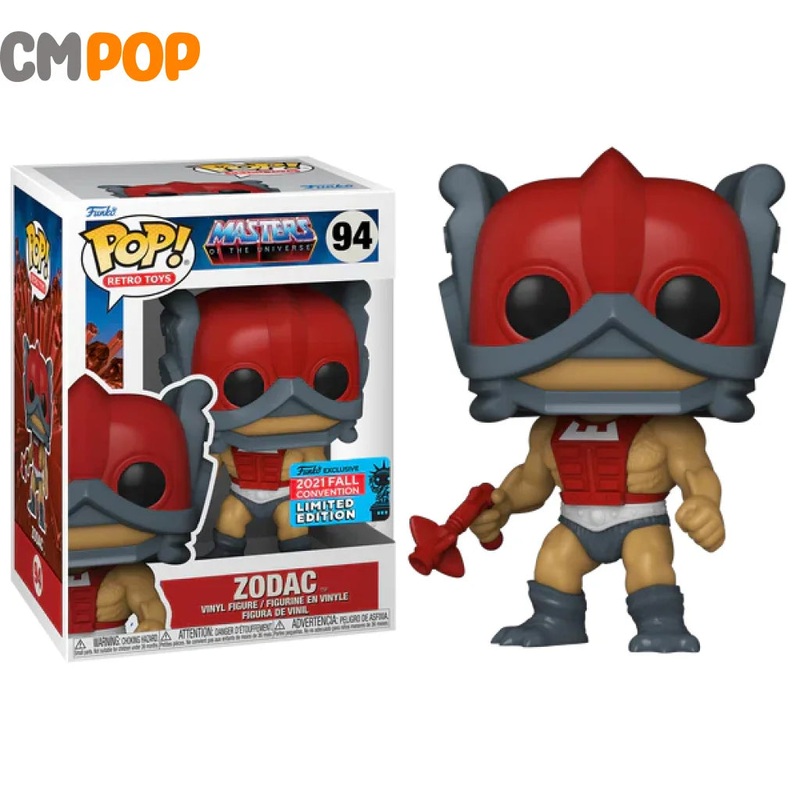 Zodac  - #94 - Funko Pop! - Retro Toys -  Masters of the Universe- 2021 Con Exclusive