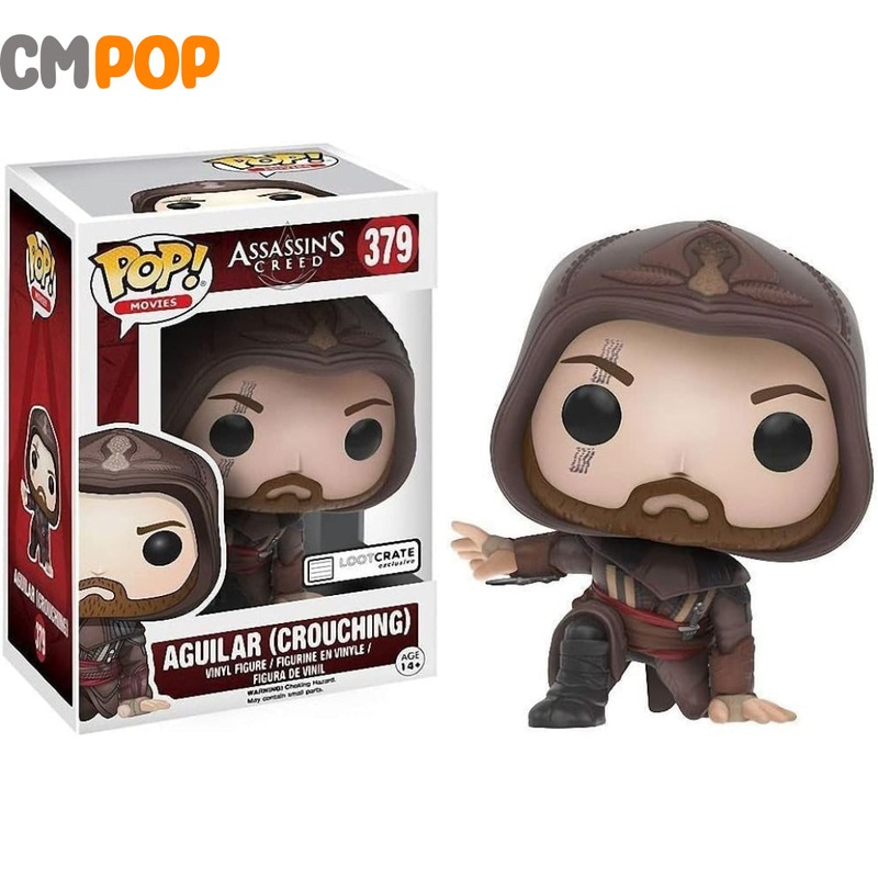 Aguilar (Crouching)  - #379 - Funko Pop! - Movies - Assassins Creed - Loot crate Exclusive