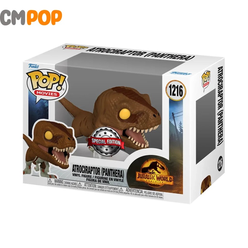Atrociraptor (Panthera) - #1216 - Funko Pop! - Movies - Jurassic World - Special Edition