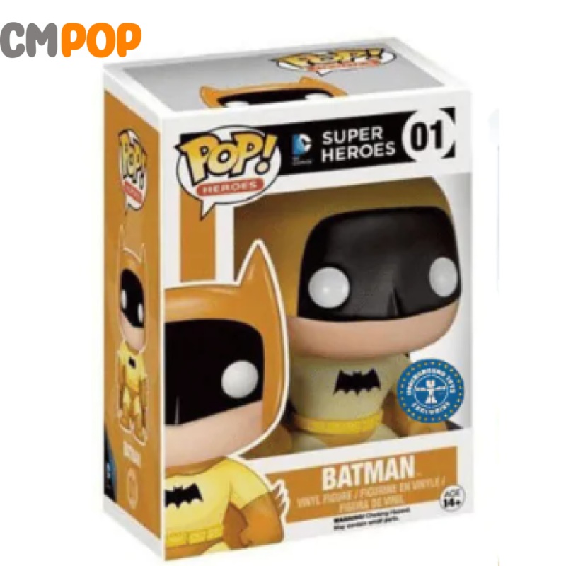 Batman - #01 - Funko Pop! - Heroes - DC Comics Super Hero's - Underground Toys Exclusive