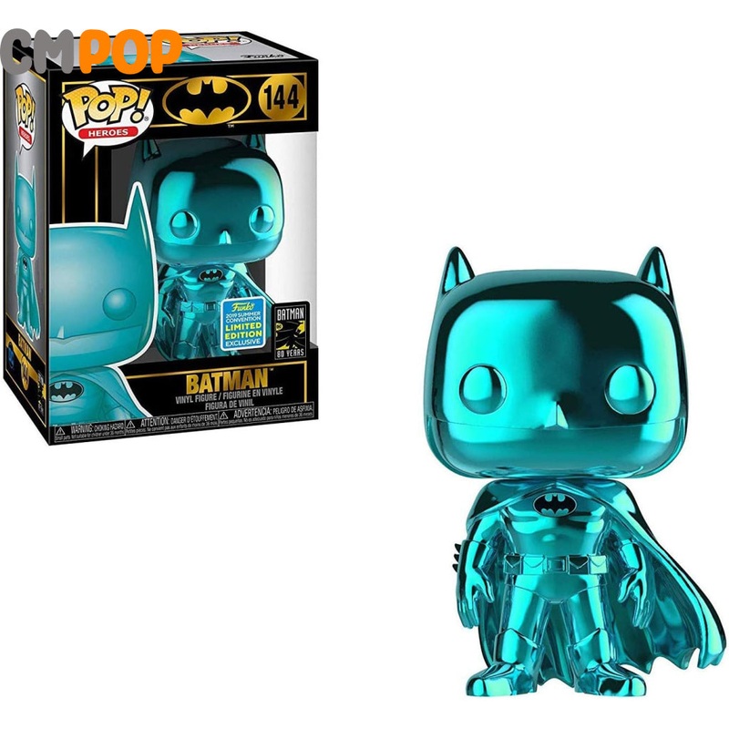 Batman  - #144 - Funko Pop! - Heroes - DC - Batman 80 years - 2019 Summer Convention Limited Edition Exclusive
