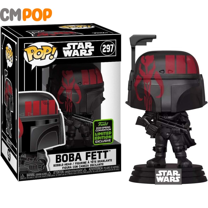 Boba Fett - #297 - Funko Pop! - Star Wars - 2020 Spring Convention Limited Edition Exclusive