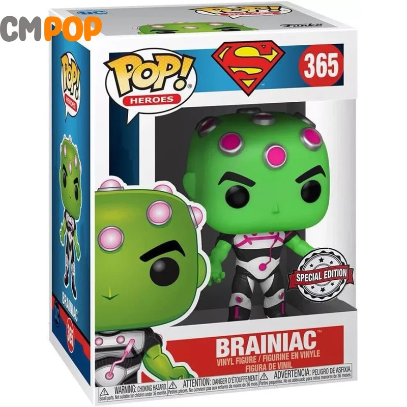 Brainiac - #365 - Funko Pop! - Heroes - Superman - Special Edition