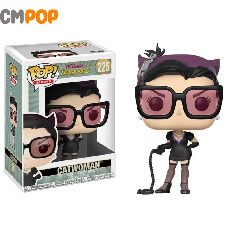 Catwoman - #225 - Funko Pop! -Heroes -  DC Comics Bombshells - Exclusive