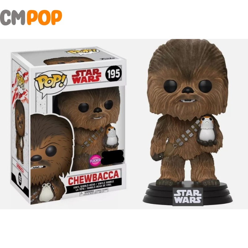 Chewbacca - #195 - Funko Pop! - Star Wars - Flocked - Exclusive