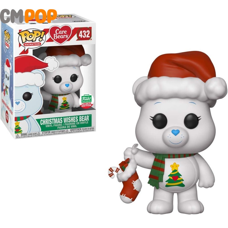 Christmas Wishes Bear - #432 - Funko Pop! - Animation - Care Bears - Funko Limited Edition