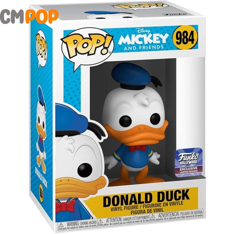 Donald Duck - #984 - Funko Pop! - Mickey and Friends - Funko Hollywood Exclusive Limited Edition