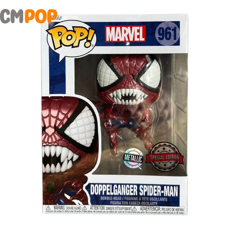 Doppelganger Spider-Man - #961 - Funko Pop! - Marvel - Special Edition - Metallic