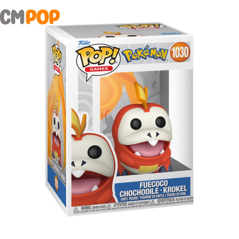 Fuecoco - #1030  - Funko Pop! - Games - Pokmon