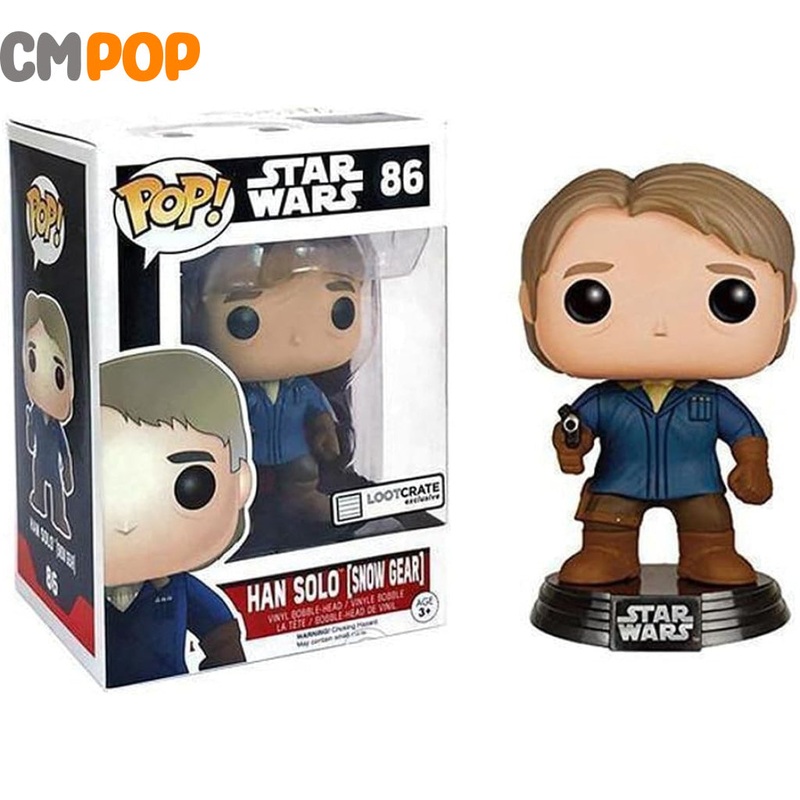 Han Solo (snow gear) - #86 - Funko Pop! - Star Wars - Lootcrate Exclusive