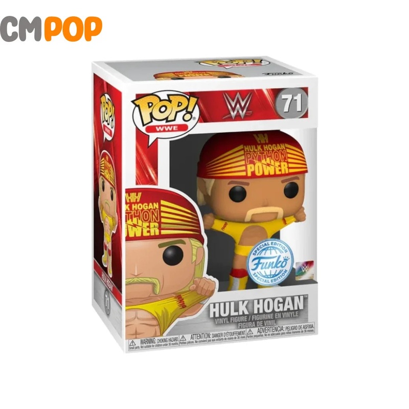 Hulk Hogan - #71 - Funko Pop! - WWE - Funko Special Edition