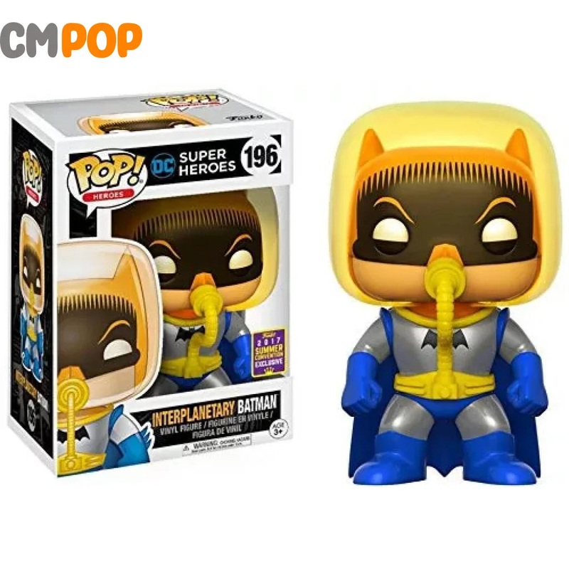 Interplanetary Batman  - #196 - Funko Pop! - Heroes - DC - 2017 Summer Convention Limited Edition Exclusive