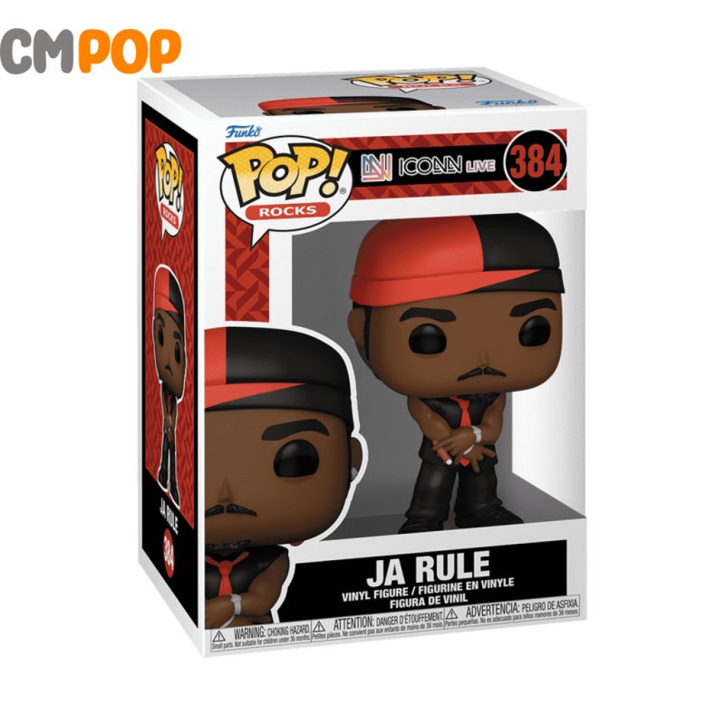 Ja Rule - #384 - Funko Pop! - Rocks - Iconn Live