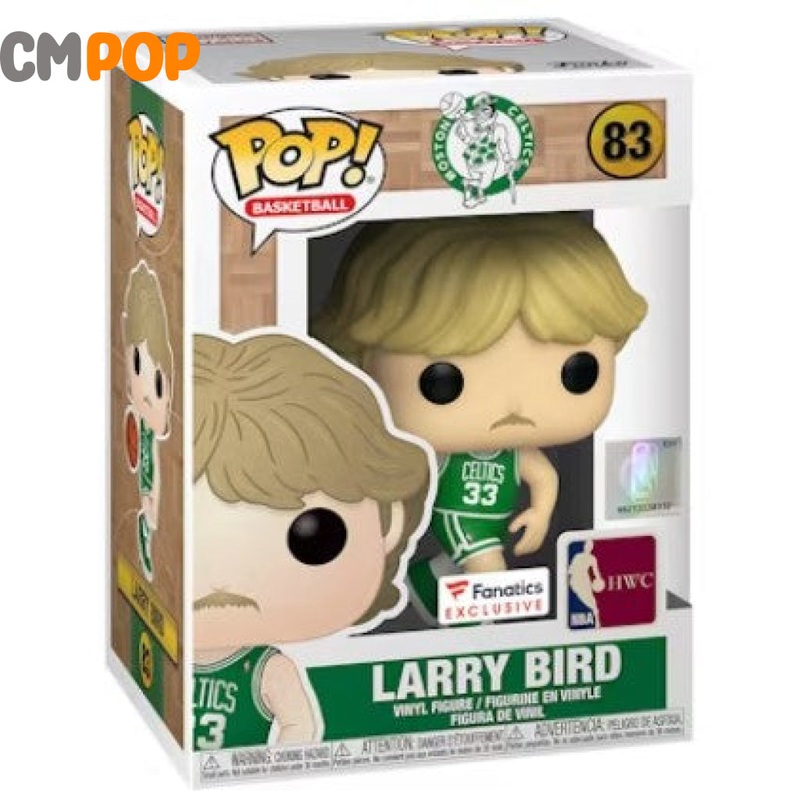 Larry Bird - #83 - Funko Pop! - Basketball - NBA - Boston Celtics - Fanatics Exclusives