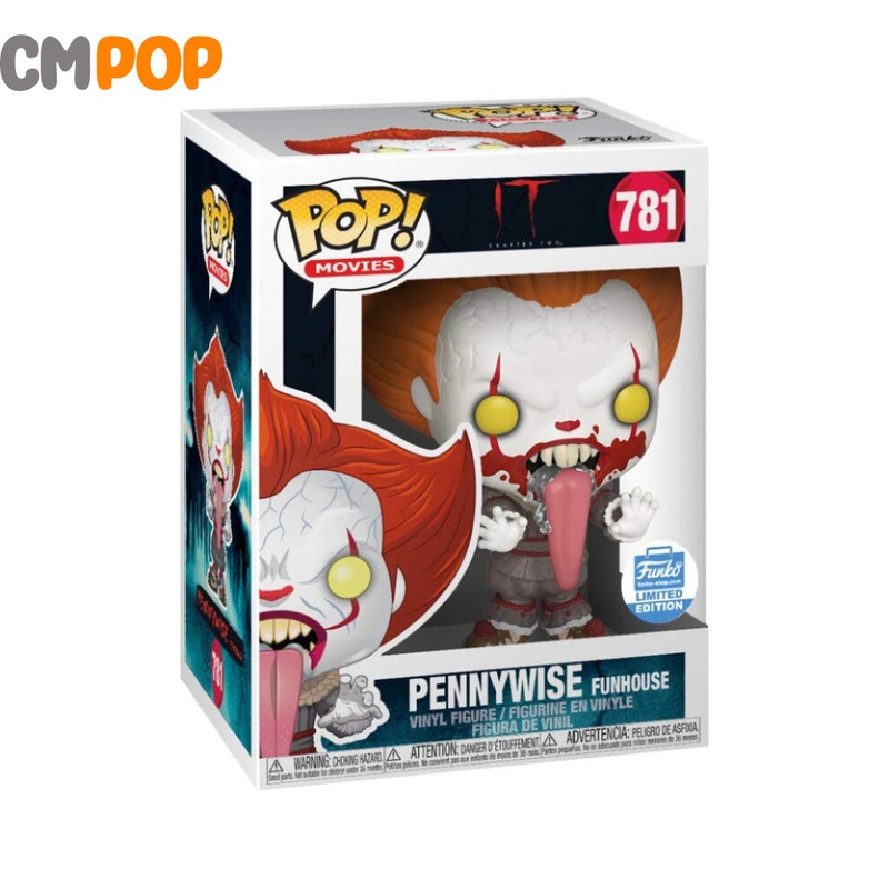 Pennywise Funhouse - #781 - Funko Pop! -  IT - Horror - Funko Limited Edition