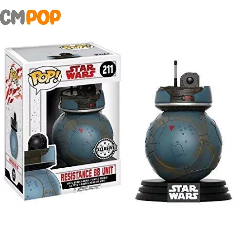 Resistance BB Unit - #211 - Funko Pop! - Star Wars - Exclusive