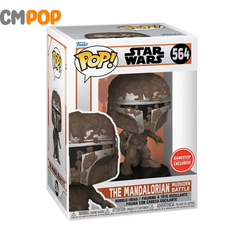 The Mandalorian Mudhorn Battle - #564 - Funko Pop! - Star Wars - Gamestop Exclusive