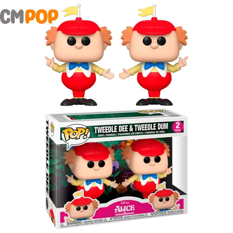 Tweedle Dee & Tweedle Dum - 2 Pack - Funko Pop! - Alice in Wonderland