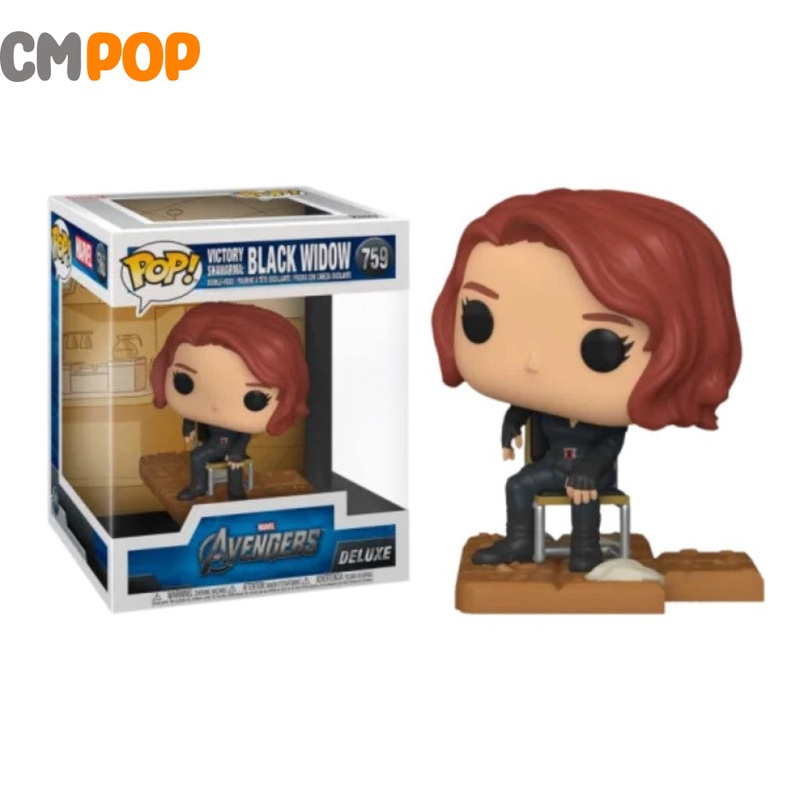 Victory Shawarma: Black Widow - #759 - Funko Pop! - Deluxe -  Marvel - Avengers