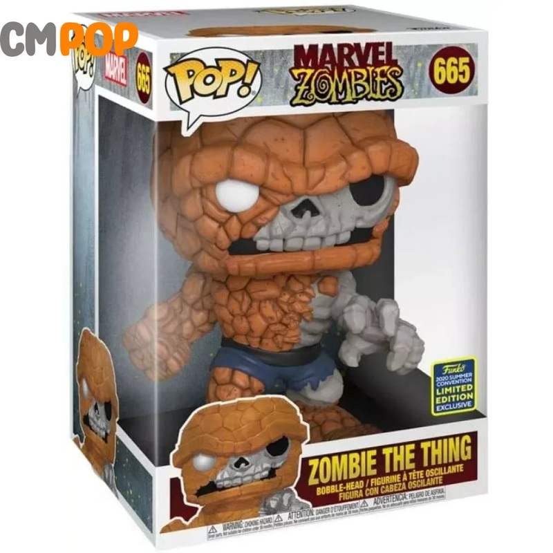 Zombie The Thing - #665- Funko Pop! - Marvel Zombies - Deluxe - Funko 2020 Summer Convention Limited Edition