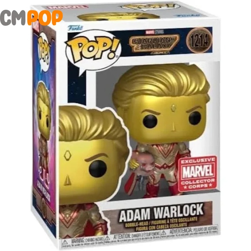 Adam Warlock- #1214 - Funko Pop! - Marvel - Guardians of the Galaxy - Exclusive Marvel Collector Corps