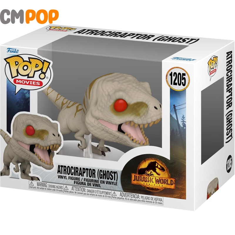 Atrociraptor (Ghost) - #1205 - Funko Pop! - Movies - Jurassic World