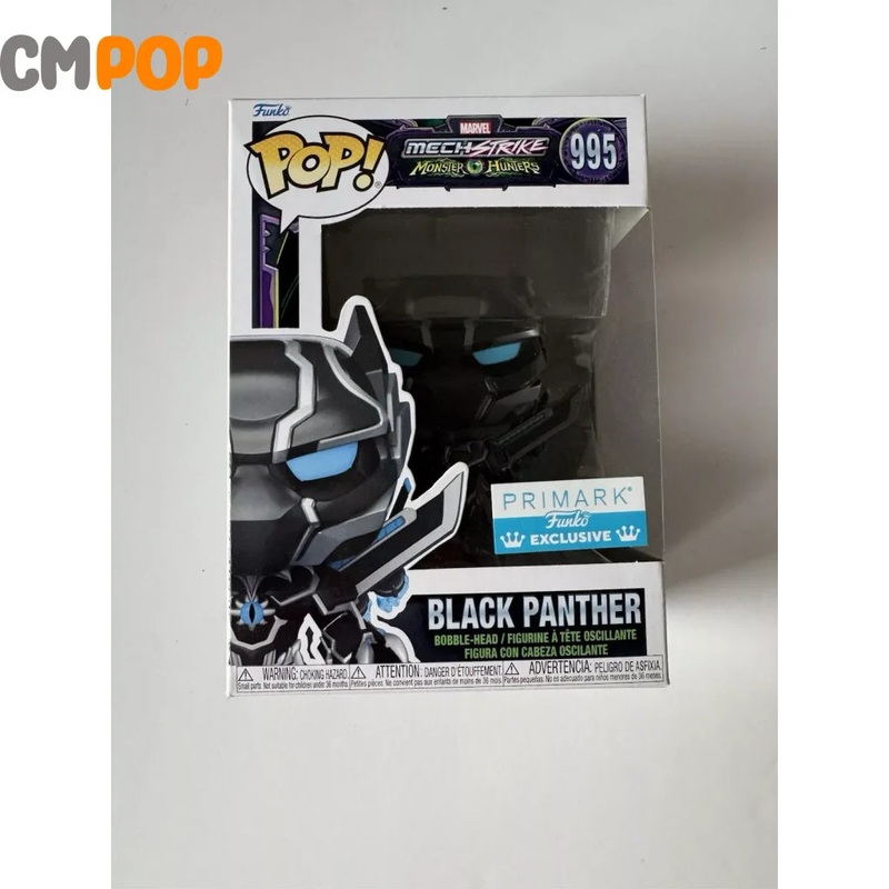 Black Panther - #995 - Funko Pop! - Marvel - Mech Strike Monster Hunters - Primark Exclusive