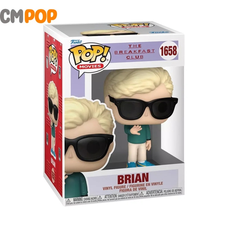 Brian - #1658 - Funko Pop! - The Breakfast Club - Movies