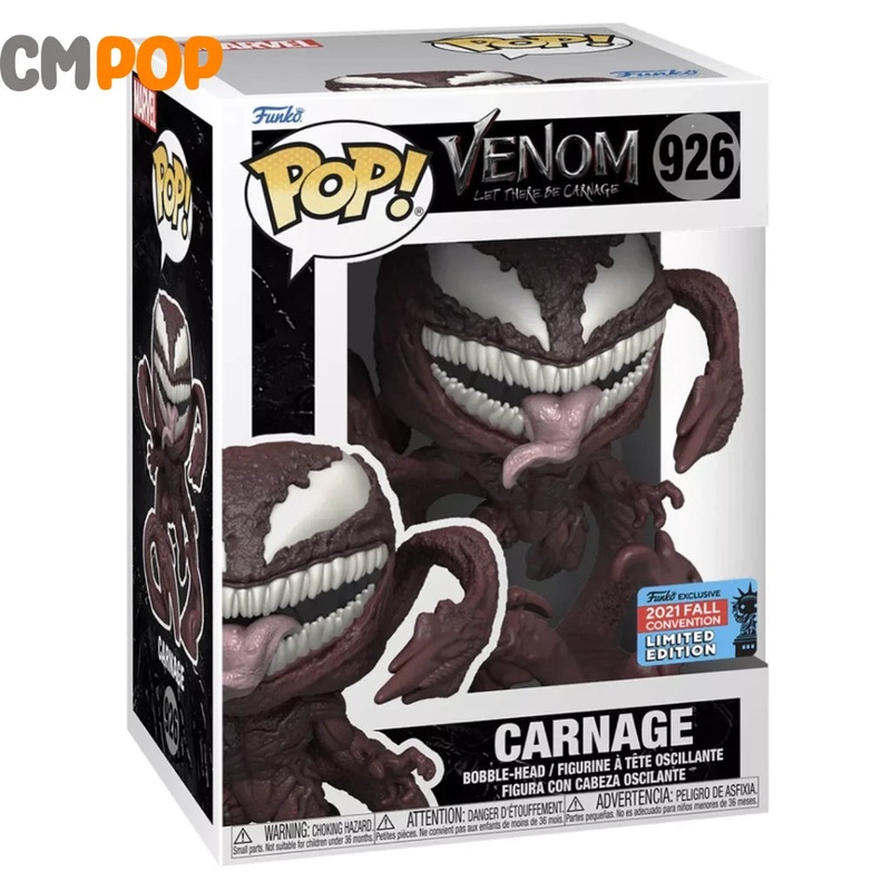 Carnage - #926 - Funko Pop! - Marvel - Venom - 2021 Fall Convention Limited Edition