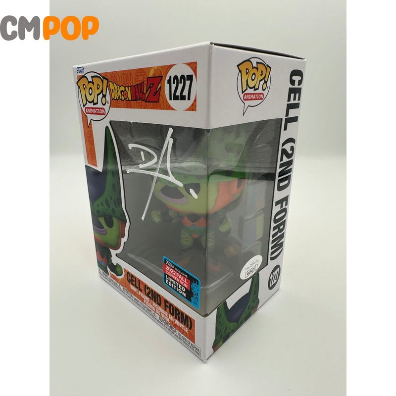Cell (2nd form) - #1227 - Funko Pop! - Animation -Dragon Ball Z - 2022 NYCC Exclusive Signed By Dameon Clarke - Certified Pop!