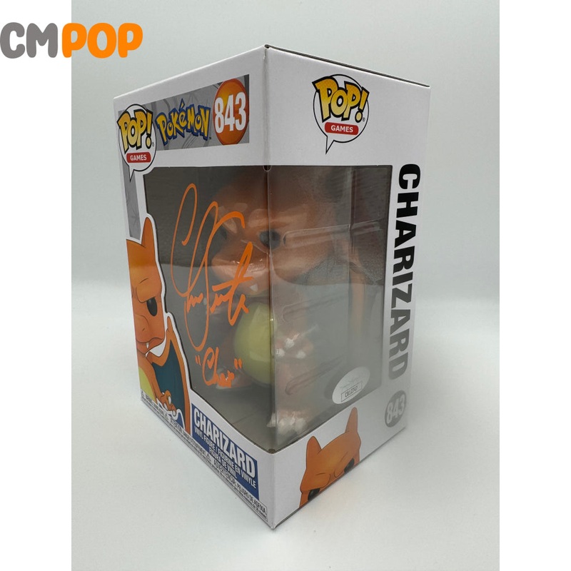 Charizard - #843 - Funko Pop! - Pokemon - Signed By Christopher Corey Smith - Certified Pop!
