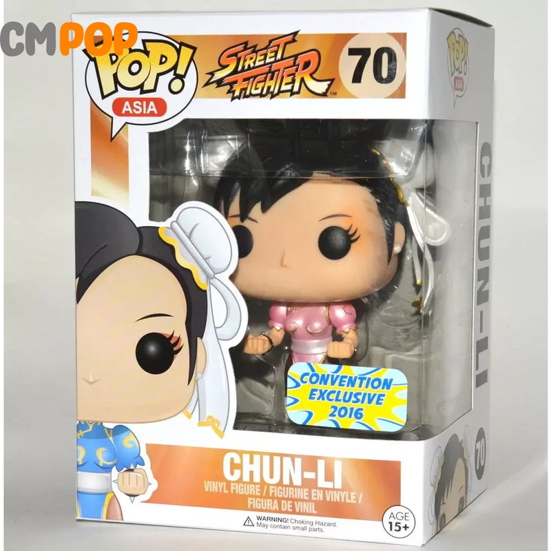 Chun-Li - #70 - Funko Pop! - Asia - Street Fighter - 2016 Convention Exclusive