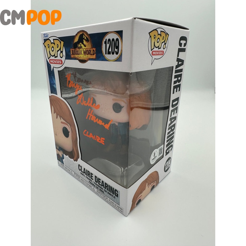 Claire Dearing - #1209 - Funko Pop! - Movies - Jurassic World - Signed by Bryce Dallas Howard - Certified Pop!