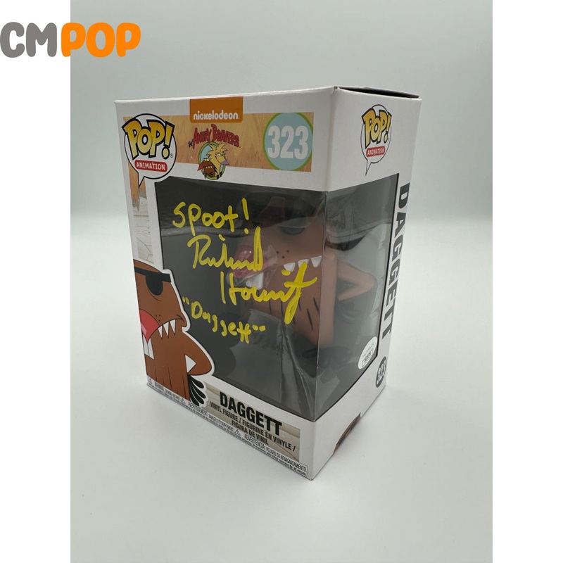 Daggett - #323 - Funko Pop! - Animation - Nickelodeon - Angry Beavers - Signed by  Richard Horbitz  - Certified Pop!