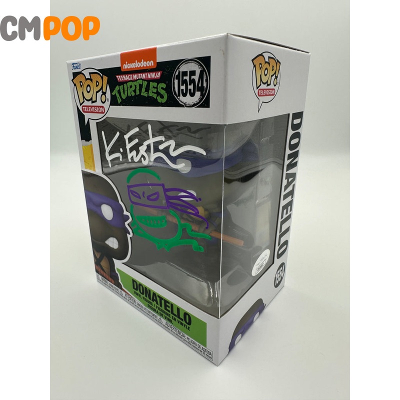 Donatello - #1554 - Funko Pop! - Retro Toys - Nickelodeon - Teenage Mutant Hero Turtles - Signed by Kevin Eastman - Certified Pop!