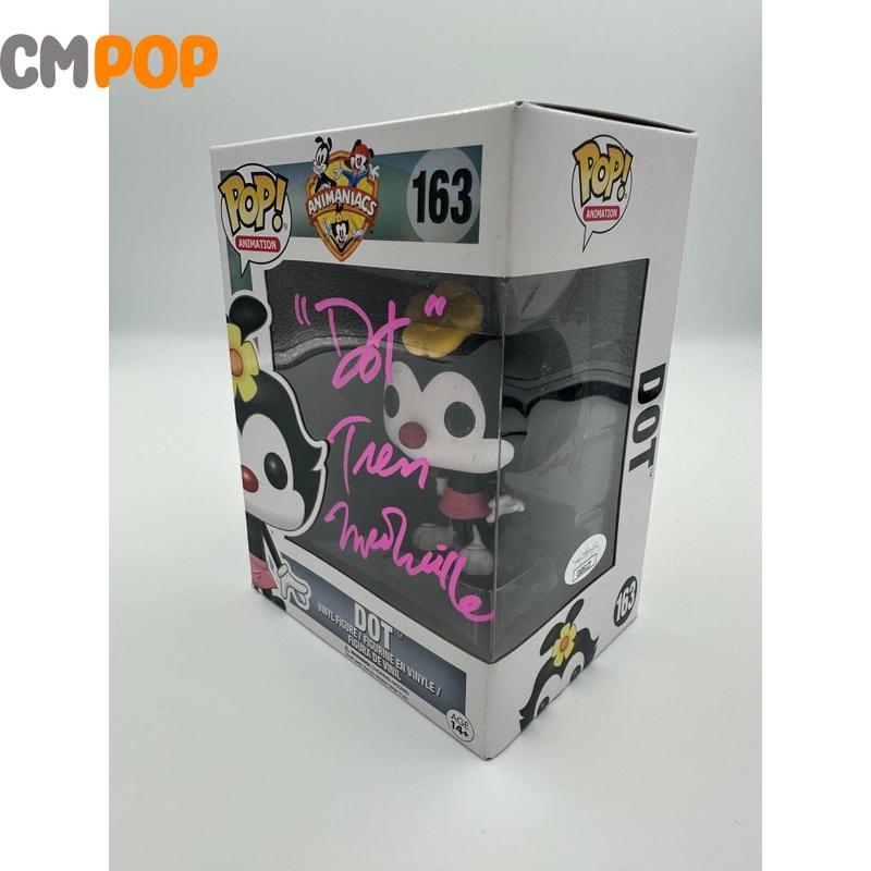 Dot - #163 - Funko Pop! - Movies - Animaniacs -  Signed by Tress MacNeille - Certified Pop!