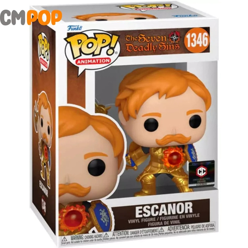 Escanor - #1346  - Funko Pop! - Animation - The Seven Deadly Sins - Chalice Collectibles Exclusive