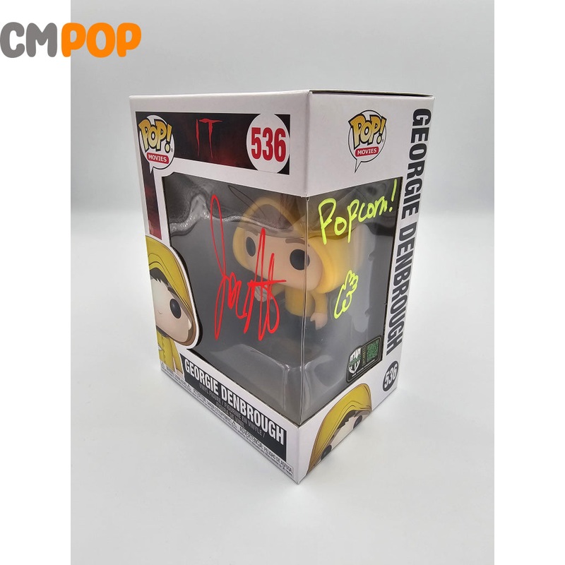 Georgie Denbrough - #536 - Funko Pop! - Movies  - IT -  Signed by Jackson Robert Scott - Certified Pop!