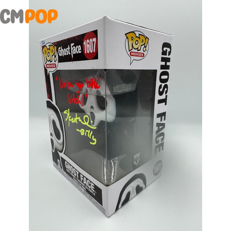 Ghost Face - #1607 - Funko Pop! - Movies - Ghost Face  -  Signed by Skeet Ulrich  - Certified Pop!