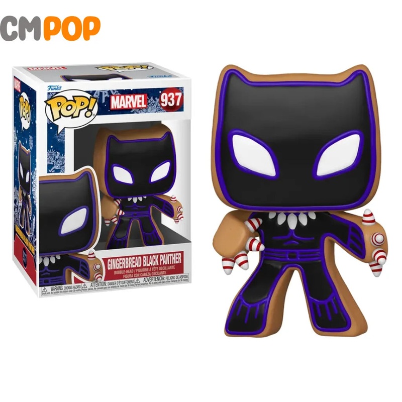 Gingerbread Black Panther  - #937 - Funko Pop! - Marvel