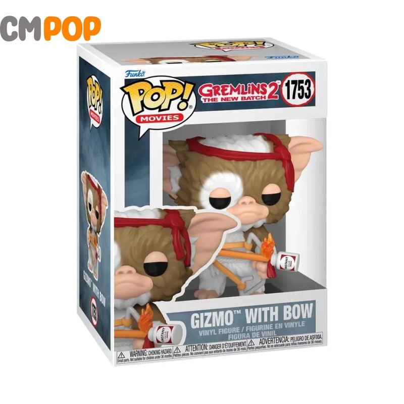 Gizmo With Bow  - #1753 - Funko Pop! - Gremlins - Horror - Movies