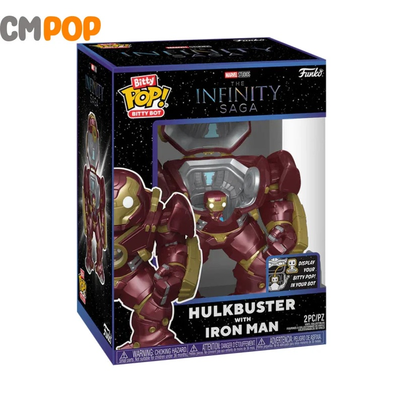 Hulkbuster with Iron Man - Funko Bitty Pop! -  Marvel - The Infinity Saga